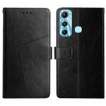 HT01 Cassa del telefono di cuoio di vibrazione del modello a forma di Y, For Infinix Hot 10, For Infinix Hot 10i/Smart 5 Pro, For Infinix Hot 10s/10T, For Infinix Hot 11