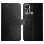 HT01 Cassa del telefono di cuoio di vibrazione del modello a forma di Y, For Infinix Hot 11s, For Infinix Hot 12, For Infinix Hot 12 Play, For Infinix Hot 12i