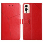 HT01 Cassa del telefono di cuoio di vibrazione del modello a forma di Y, For Infinix Hot 11s, For Infinix Hot 12, For Infinix Hot 12 Play, For Infinix Hot 12i