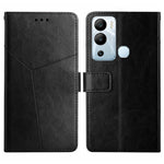 HT01 Cassa del telefono di cuoio di vibrazione del modello a forma di Y, For Infinix Hot 11s, For Infinix Hot 12, For Infinix Hot 12 Play, For Infinix Hot 12i
