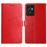 HT01 Cassa del telefono di cuoio di vibrazione del modello a forma di Y, For Infinix Note 11 Pro, For Infinix Note 12 G96, For Infinix Smart 6