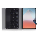 OP12-A Pelle di agnello Custodia in pelle per tastiera Bluetooth ultrasottile con touchpad, OP12-A