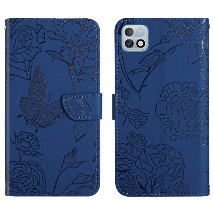 HT03 Cassa del telefono di cuoio di vibrazione impressa farfalla di sensibilità della pelle, For Infinix Hot 10, For Infinix Hot 10i/Smart 5 Pro, For Infinix Hot 10s/10T, For Infinix Hot 11