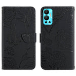 HT03 Cassa del telefono di cuoio di vibrazione impressa farfalla di sensibilità della pelle, For Infinix Hot 11s, For Infinix Hot 12, For Infinix Hot 12 Play, For Infinix Hot 12i