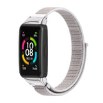 Cinturino per orologio in nylon traspirante Mijobs, For Huawei Band 6 / Honor Band 6