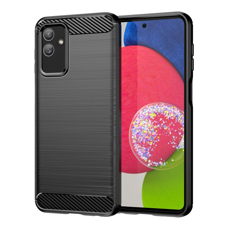 Custodia per telefono TPU in fibra di carbonio con trama spazzolata, For Samsung Galaxy M13 5G, For Motorola Moto G Stylus 5G 2022