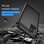 Custodia per telefono TPU in fibra di carbonio con trama spazzolata, For Samsung Galaxy M13 5G, For Motorola Moto G Stylus 5G 2022