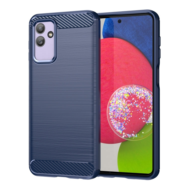 Custodia per telefono TPU in fibra di carbonio con trama spazzolata, For Samsung Galaxy M13 5G, For Motorola Moto G Stylus 5G 2022