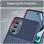Custodia protettiva morbida per telefono Thunderbolt antiurto in TPU, For Motorola Moto G62 5G India
