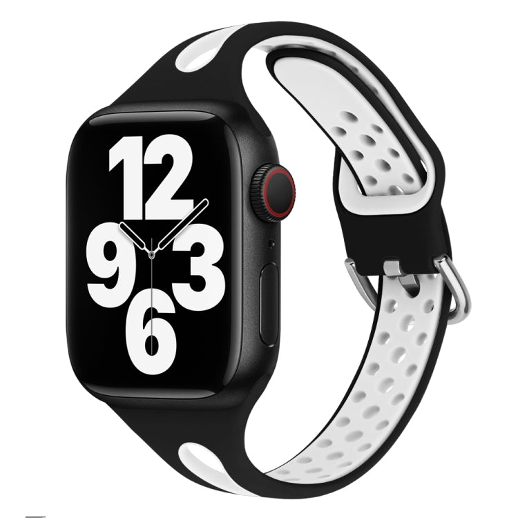 Cinturino in silicone con goccia d'acqua per Apple Watch Series, 7 45mm / 6&SE&5&4 44mm / 3&2&1 42mm, 7 41mm / 6&SE&5&4 40mm / 3&2&1 38mm