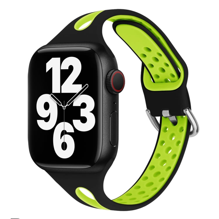 Cinturino in silicone con goccia d'acqua per Apple Watch Series, 7 45mm / 6&SE&5&4 44mm / 3&2&1 42mm, 7 41mm / 6&SE&5&4 40mm / 3&2&1 38mm