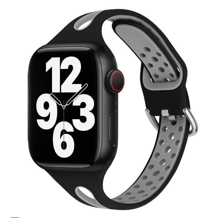 Cinturino in silicone con goccia d'acqua per Apple Watch Series, 7 45mm / 6&SE&5&4 44mm / 3&2&1 42mm, 7 41mm / 6&SE&5&4 40mm / 3&2&1 38mm