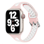 Cinturino in silicone con goccia d'acqua per Apple Watch Series, 7 45mm / 6&SE&5&4 44mm / 3&2&1 42mm, 7 41mm / 6&SE&5&4 40mm / 3&2&1 38mm