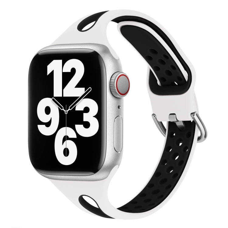 Cinturino in silicone con goccia d'acqua per Apple Watch Series, 7 45mm / 6&SE&5&4 44mm / 3&2&1 42mm, 7 41mm / 6&SE&5&4 40mm / 3&2&1 38mm