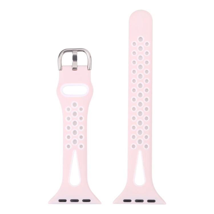 Cinturino in silicone con goccia d'acqua per Apple Watch Series, 7 45mm / 6&SE&5&4 44mm / 3&2&1 42mm, 7 41mm / 6&SE&5&4 40mm / 3&2&1 38mm