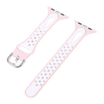 Cinturino in silicone con goccia d'acqua per Apple Watch Series, 7 45mm / 6&SE&5&4 44mm / 3&2&1 42mm, 7 41mm / 6&SE&5&4 40mm / 3&2&1 38mm