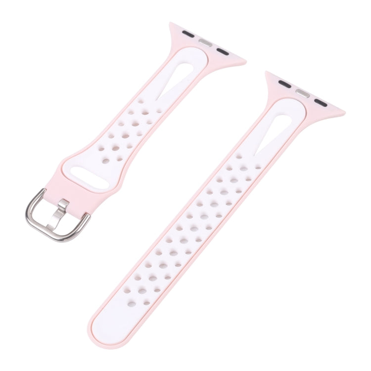 Cinturino in silicone con goccia d'acqua per Apple Watch Series, 7 45mm / 6&SE&5&4 44mm / 3&2&1 42mm, 7 41mm / 6&SE&5&4 40mm / 3&2&1 38mm
