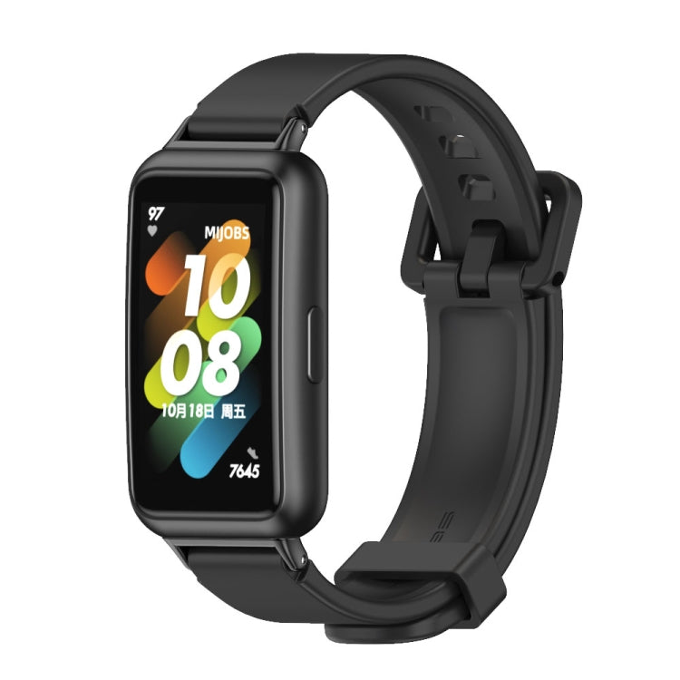 Cinturino per orologio in silicone traspirante MIJOBS, For Huawei Band 7 / 7 NFC