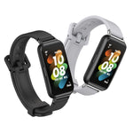 Cinturino per orologio in silicone traspirante MIJOBS, For Huawei Band 7 / 7 NFC