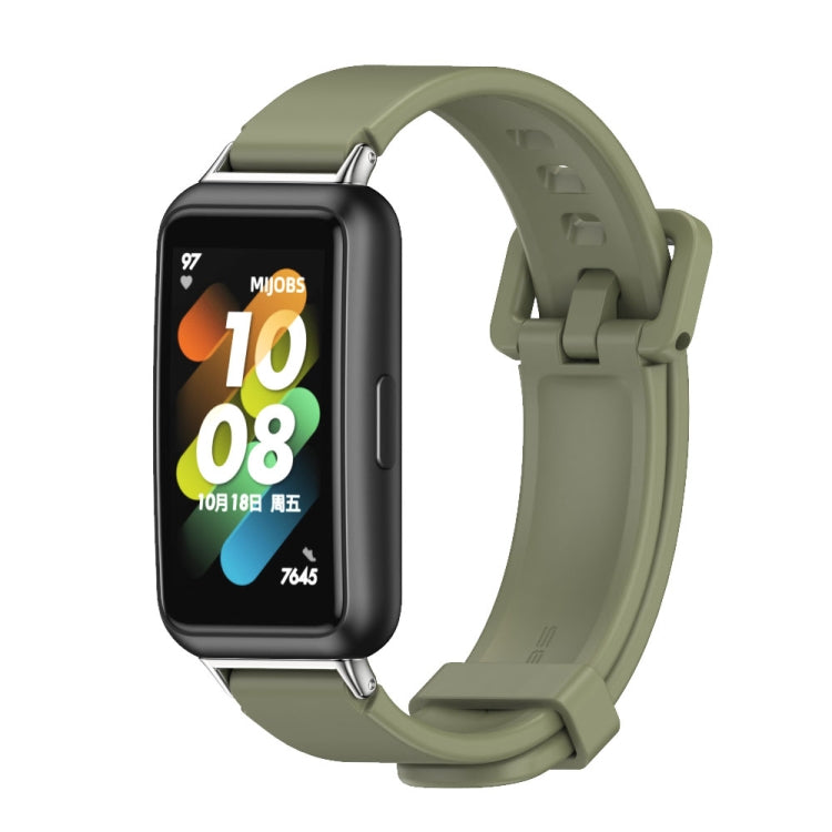 Cinturino per orologio in silicone traspirante MIJOBS, For Huawei Band 7 / 7 NFC