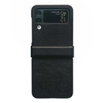 Custodia per telefono in PU con texture Litchi bicolore, For Samsung Galaxy Z Flip4 5G