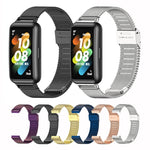 Cinturino per orologio in acciaio inossidabile con fibbia Milano MIJOBS, For Huawei Band 7 / 7 NFC
