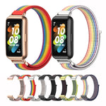 Cinturino per orologio in nylon traspirante Mijobs, For Huawei Band 7 / 7 NFC