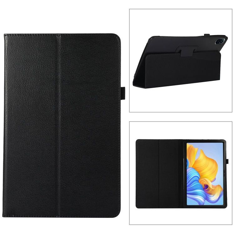 Custodia per tablet in pelle con texture Litchi con supporto, For Honor Pad 8