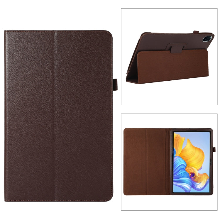 Custodia per tablet in pelle con texture Litchi con supporto, For Honor Pad 8