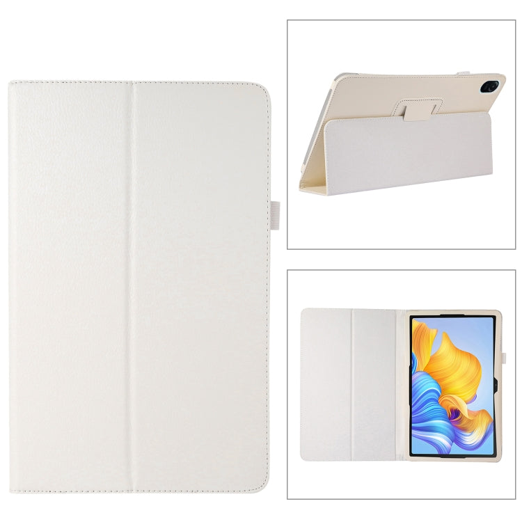 Custodia per tablet in pelle con texture Litchi con supporto, For Honor Pad 8