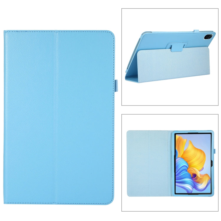 Custodia per tablet in pelle con texture Litchi con supporto, For Honor Pad 8