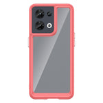 Custodia per telefono in acrilico + TPU serie colorata, For OPPO Reno8 India
