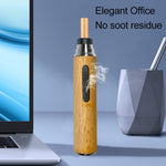 Posacenere per auto Portasigarette pigro portatile, Timber Log
