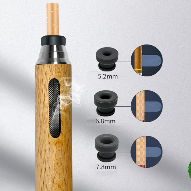 Posacenere per auto Portasigarette pigro portatile, Timber Log