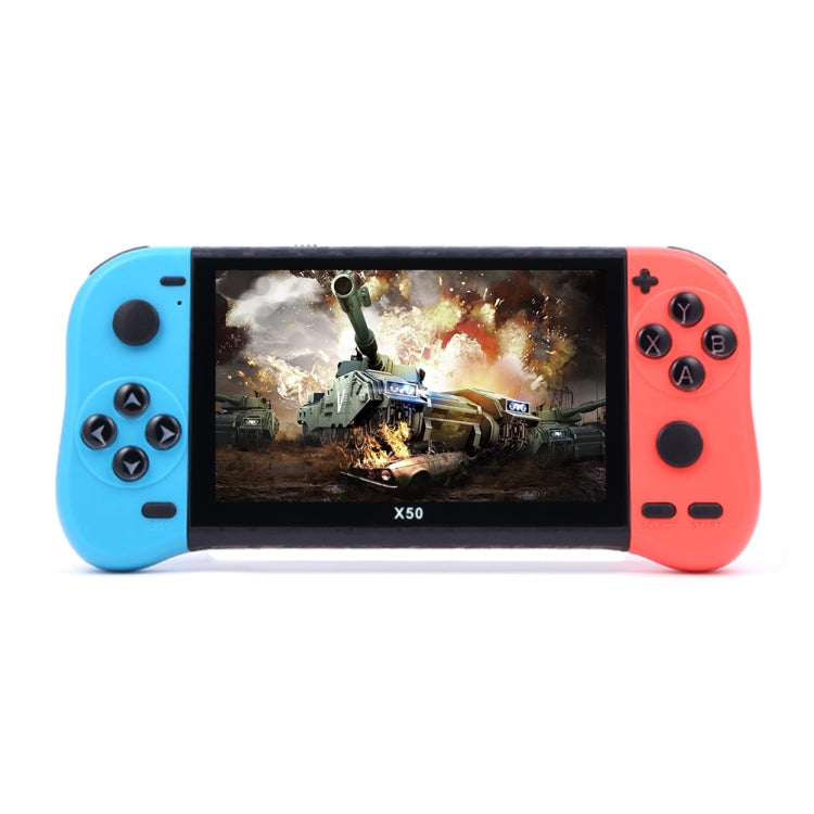 Console di gioco portatile X50 con schermo 5,1 pollici e 6800+ gi