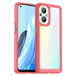 Per OPPO Reno8 Pro India Custodia per telefono in acrilico + TPU serie colorata, For OPPO F21 Pro 5G