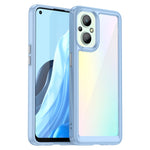 Per OPPO Reno8 Pro India Custodia per telefono in acrilico + TPU serie colorata, For OPPO F21 Pro 5G