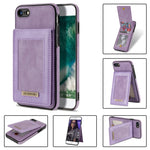 N.BEKUS Custodia per telefono RFID con slot per schede a fogli mobili verticale, For iPhone SE 2022 / SE 2022 / 8 / 7, For iPhone 8 Plus / 7 Plus, For iPhone 11 Pro Max, For iPhone 11 Pro