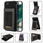 N.BEKUS Custodia per telefono RFID con slot per schede a fogli mobili verticale, For iPhone SE 2022 / SE 2022 / 8 / 7, For iPhone 8 Plus / 7 Plus, For iPhone 11 Pro Max, For iPhone 11 Pro