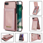 N.BEKUS Custodia per telefono RFID con slot per schede a fogli mobili verticale, For iPhone SE 2022 / SE 2022 / 8 / 7, For iPhone 8 Plus / 7 Plus, For iPhone 11 Pro Max, For iPhone 11 Pro