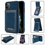 N.BEKUS Custodia per telefono RFID con slot per schede a fogli mobili verticale, For iPhone SE 2022 / SE 2022 / 8 / 7, For iPhone 8 Plus / 7 Plus, For iPhone 11 Pro Max, For iPhone 11 Pro