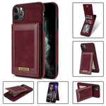 N.BEKUS Custodia per telefono RFID con slot per schede a fogli mobili verticale, For iPhone SE 2022 / SE 2022 / 8 / 7, For iPhone 8 Plus / 7 Plus, For iPhone 11 Pro Max, For iPhone 11 Pro