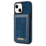 N.BEKUS Custodia per telefono RFID con slot per schede a fogli mobili verticale, For iPhone 13 mini, For iPhone 13 Pro, For iPhone 13 Pro Max, For iPhone 14