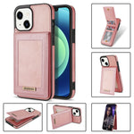 N.BEKUS Custodia per telefono RFID con slot per schede a fogli mobili verticale, For iPhone 13 mini, For iPhone 13 Pro, For iPhone 13 Pro Max, For iPhone 14
