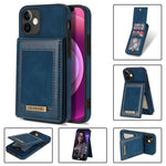 N.BEKUS Custodia per telefono RFID con slot per schede a fogli mobili verticale, For iPhone 12, For iPhone XR, For iPhone XS Max, For iPhone XS / X