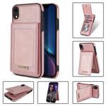 N.BEKUS Custodia per telefono RFID con slot per schede a fogli mobili verticale, For iPhone 12, For iPhone XR, For iPhone XS Max, For iPhone XS / X