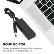 Riduttore di rumore audio con isolatore di terra 3,5 mm