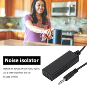 Riduttore di rumore audio con isolatore di terra 3,5 mm