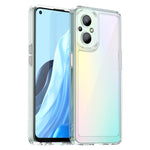 Custodia per telefono in acrilico + TPU serie colorata, For OPPO Reno 7Z 5G