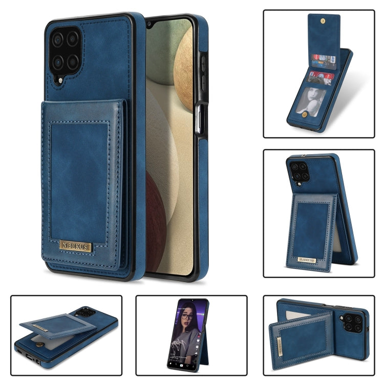 Custodia per telefono RFID con slot per schede a fogli mobili verticale N.Bekus, For Samsung Galaxy A12 5G, For Samsung Galaxy A51 4G, For Samsung Galaxy A71 4G, For Samsung Galaxy A53 5G, For Samsung Galaxy A52s / A52 5G